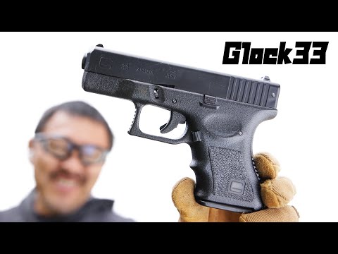 クラウン GLOCK33 10禁 エアコキ エアガンレビュー CROWN GLK33 airsoft