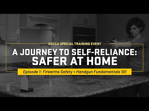 Firearm Safety + Handgun Fundamentals 101 | Safer At Home Episode 1