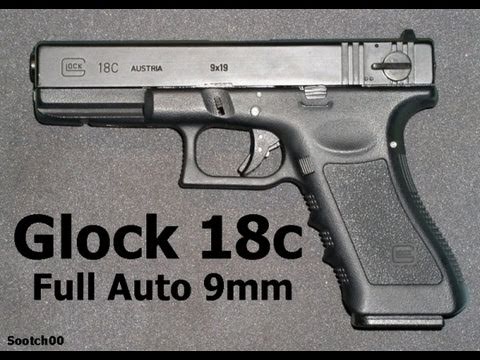 Full Auto Glock Model 18C Pistol