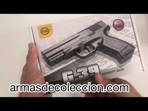 Galaxy G39 FULL METAL tipo HK  – Pistola airsoft
