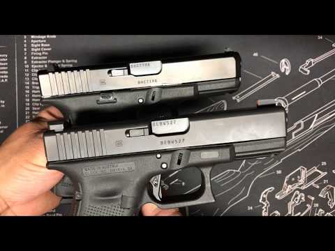 Glock 19 Gen4 vs Gen5 - Glock Handguns