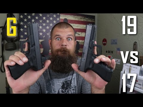 GLOCK 19 vs. GLOCK 17 // Side by Side comparison