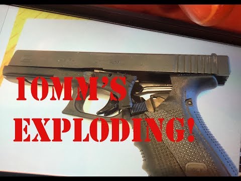 Glock 20 10mm's Blowing Up!!