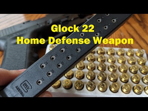 Glock 22 Home Defense Weapon Review. Part of my home invasion defense. Be SHTF prepped.