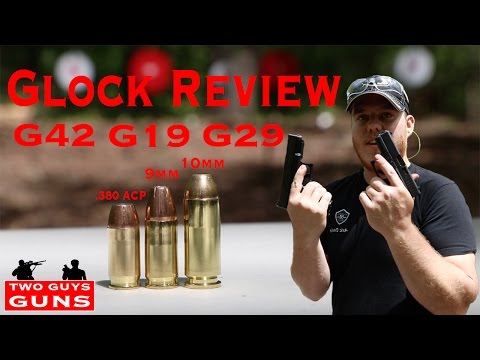 Glock 42 vs Glock 19 vs Glock 29 | Glock Review | Choose Your Caliber