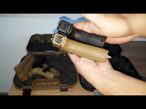 Glock G19X e G25 comparação de tamanhos