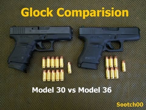 Glock Model 30 vs Model 36 - Glock Handguns. 