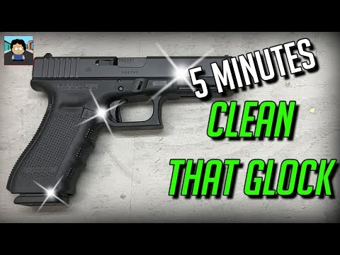 How To Clean A Gen 4 Glock 17 – 5 Minutes