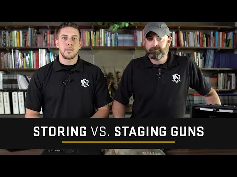 How To Store & Stage Your Guns For Home Defense