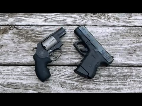 J Frame Concealability: S&W 360 pd vs Glock Subcompact