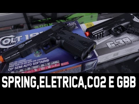 PISTOLAS DE AIRSOFT:  QUAL A DIFERENÇA ENTRE ELAS? – WARSOFT BRASIL