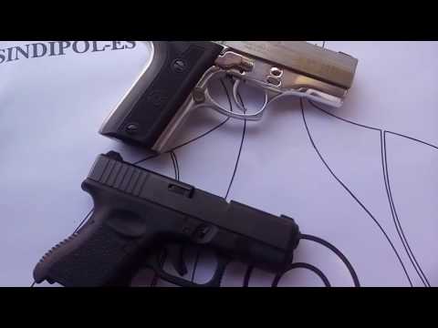 PISTOLAS GLOCK G28 E PT 938 TAURUS COMPARATIVO PARA PORTE  CALIBRE  380