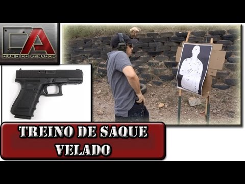 Treinando Saque Velado com a Glock 25 – Cal .380 AUTO