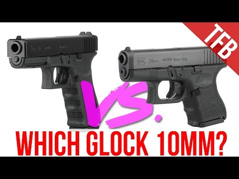 Which 10mm Glock Is Best? Glock 20 vs. Glock 29 With MASSIVE Gel Test!